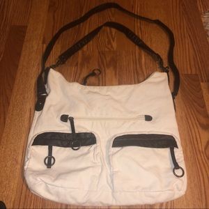 White Canvas HandBag